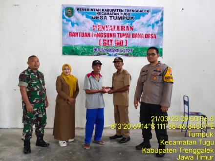 Penyaluran BLT-DD Bulan Maret Tahun 2023